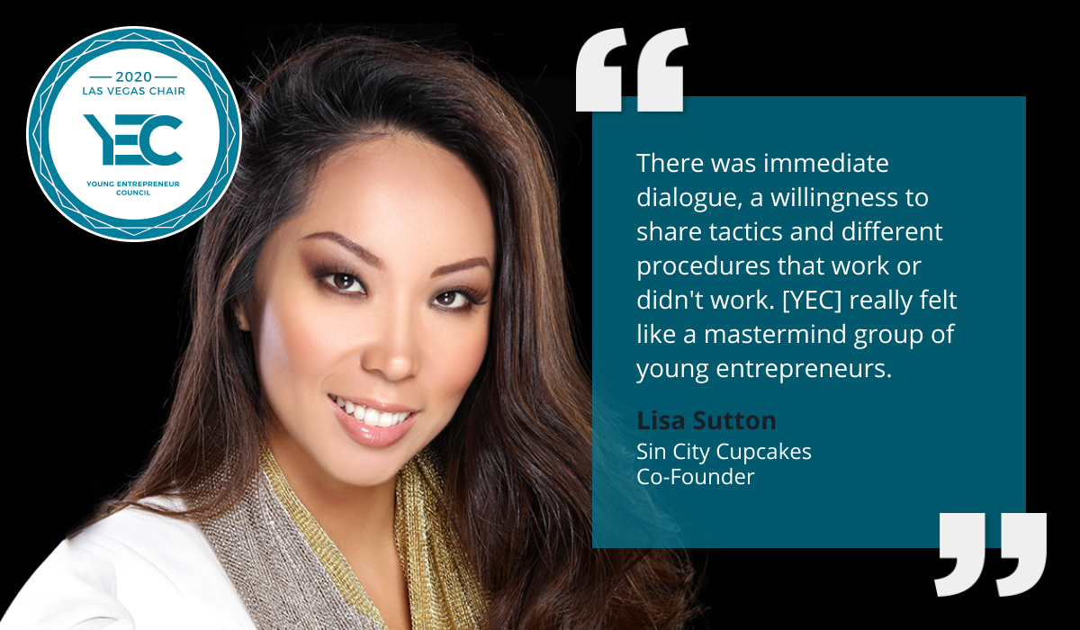 Lisa Song Sutton is YEC Las Vegas Group Chair