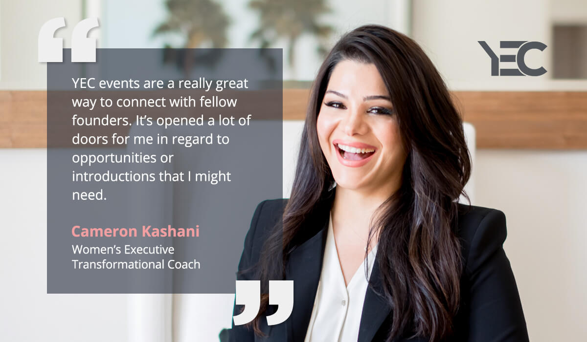 Cam Kashani Finds New Clients Through YEC Events