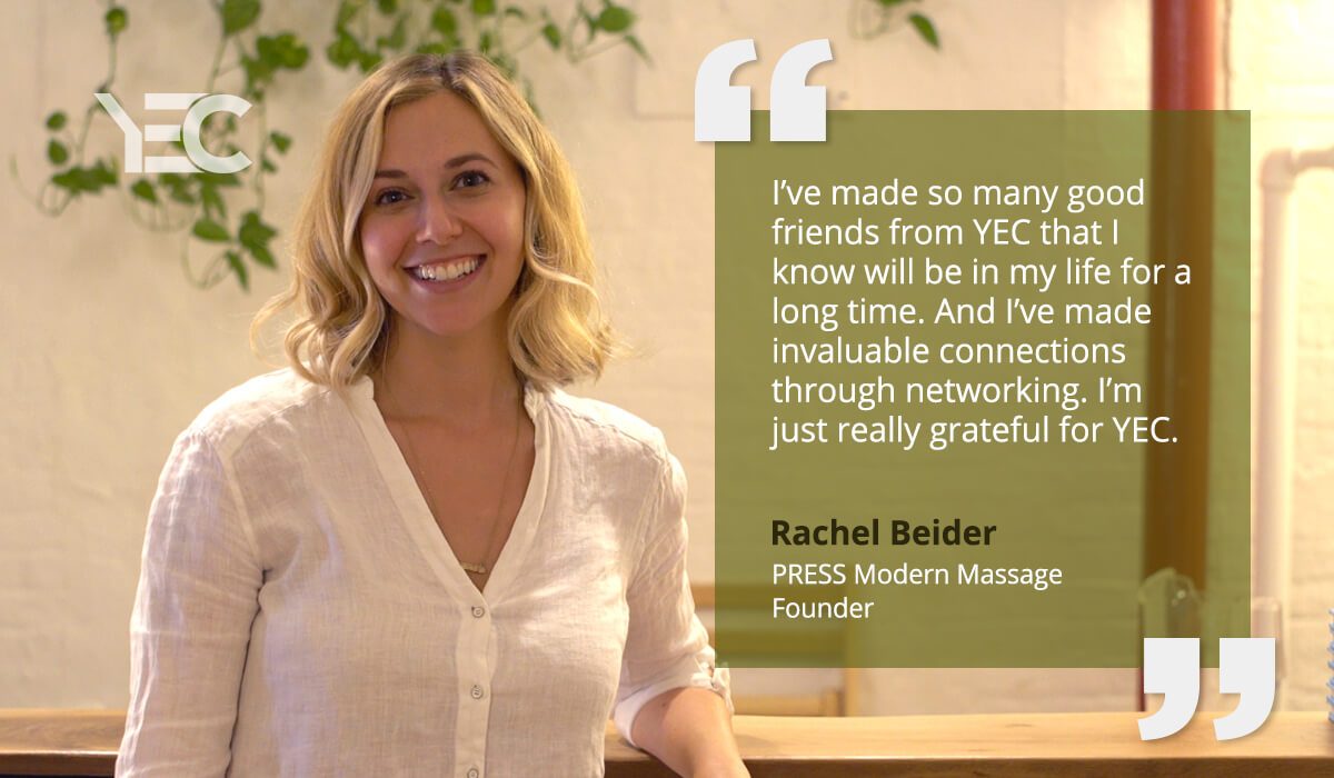 Rachel Beider Says YEC Helped Her Build Her Business, Get Featured in Oprah Magazine, and Publish a Book